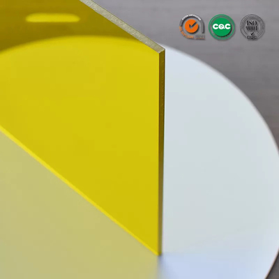 شفافة ملونة ESD الاكريليك ورقة PVC مكافحة الضباب ملفوف قطع يموت