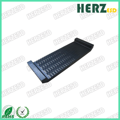 رفوف ESD PCB سوداء من النوع H بسعة 25 قطعة - 42 قطعة للتخزين المتزامن