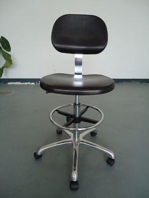 قابل للتعديل ورشة عمل الصناعية ESD كرسي بو رغوة ESD كرسي عامل مع مسند الذراع