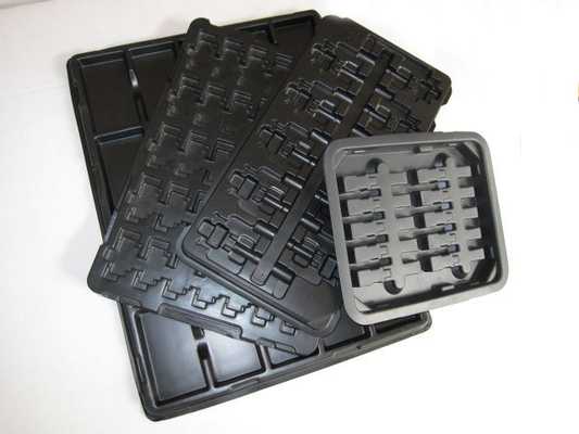 مكافحة ساكنة ESD صندوق تخزين البلاستيك PCB نفطة بطاقة صدفي للمكونات الإلكترونية