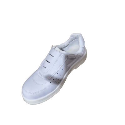 Cleanroom Work Shoes Dust Free ESD PU Leather Safety Shoes Anti Static Steel Toe Shoes