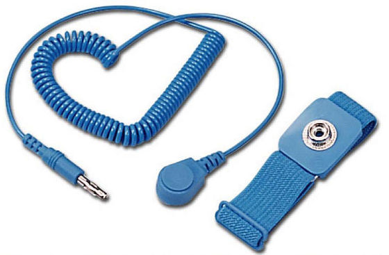 حزام معصم مضاد للستاتيكية حزام معصم ESD قابل للتعديل حزام تفريغ الكهربائي