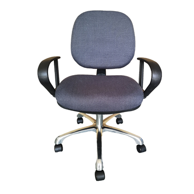كرسي جلدي PU قابل للتعديل كرسي آمن ESD لمكتب غرفة نظيفة