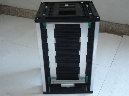 مرسومة ESD المجلة رف عجلة تعديلات المسار قابل للتعديل مضاد للثبات PCB المجلة رف