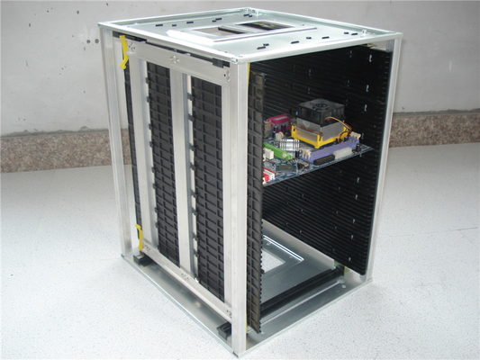 رف المجلة ESD حامل PCB رف التخزين ضبط رف المجلة SMT رف المجلات المضادة للثبات