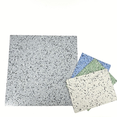 بلاط الأرضيات PVC الموصل الفينيل مضاد للستاتيكي متعدد الألوان بلاط الأرضيات PVC ESD للغرفة النظيفة