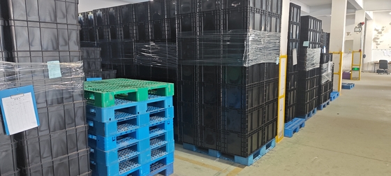 600*400ملم صندوق بلاستيكي ESD صناديق تخزين ESD صناديق موصلة للأجزاء الإلكترونية