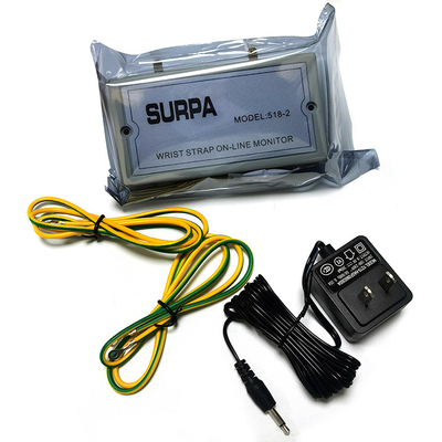 ESD SURPA 518-2 ESD اختبار حزام المعصم / حزام معصم مضاد للستاتيك على شبكة الإنترنت