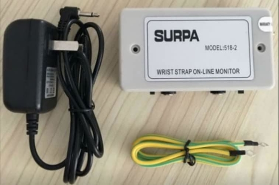 ESD SURPA 518-2 ESD اختبار حزام المعصم / حزام معصم مضاد للستاتيك على شبكة الإنترنت