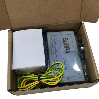 ESD SURPA 518-2 ESD اختبار حزام المعصم / حزام معصم مضاد للستاتيك على شبكة الإنترنت