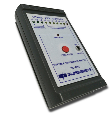 مقياس المقاومة السطحية ESD / مقياس المقاومة السطحية المضادة للحرارة / جهاز اختبار ESD