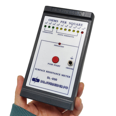 مقياس المقاومة السطحية ESD / مقياس المقاومة السطحية المضادة للحرارة / جهاز اختبار ESD