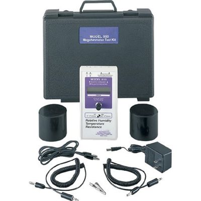 مقياس المقاومة السطحية ACL 800 Megohmmeter الرقمي لاختبار ESD ومقاومة البيئة