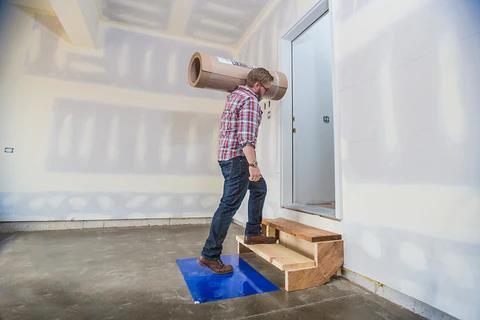 سجادة لاصقة ESD لإزالة الغبار من الغرف النظيفة مقاس 18 × 36 إلى 26 × 45 بوصة