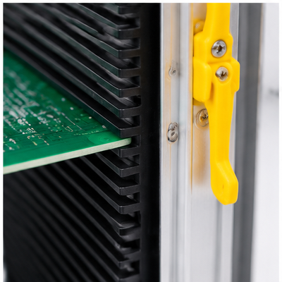 Gear Track Adjustment ESD PCB Magazine Rack Anti static SMT PCB Storage Rack