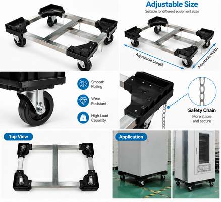 Industrial Antistatic ESD PCB Magazine Rack Transport Cart for SMT Assembly Lines