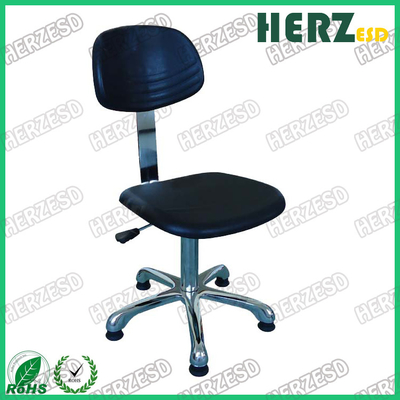 نمط الكراسي ESD الآمن بو رغوة سطح المواد مقعد الحجم 420 * 400MM