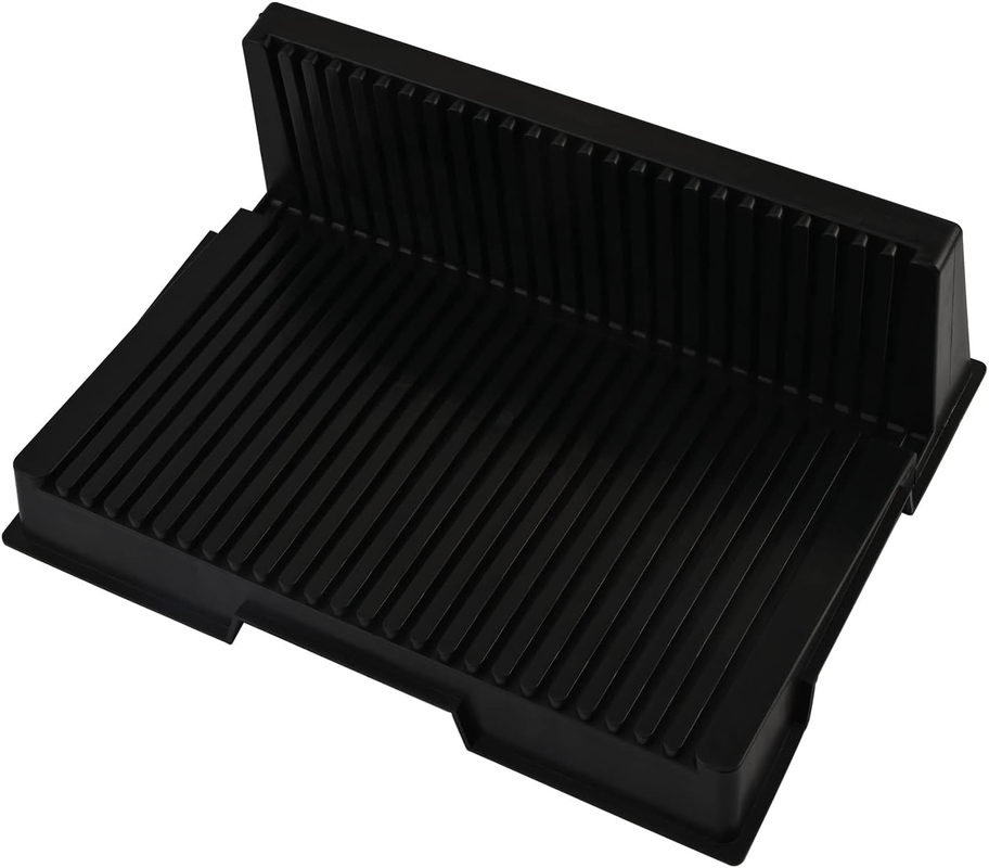 ESD Antistatic L-Type Top PCB Storage Circulation ESD Circulation Rack PCB Tray ESD رف التخزين رف التحول