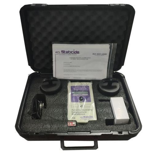 مقياس المقاومة السطحية لمكافحة الكهرباء الساكنة (ESD) لاختبار المواد والامتثال للتحكم في الكهرباء الساكنة