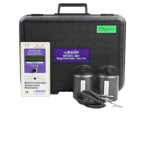 مقياس المقاومة السطحية ACL 800 Megohmmeter الرقمي لاختبار ESD ومقاومة البيئة