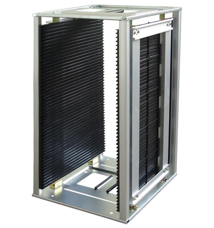 رف المجلات لخط SMT.